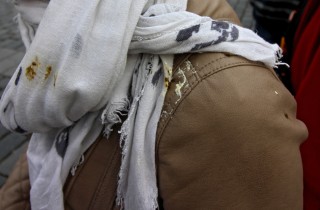 Come rimuovere le macchie degli escrementi dei piccioni dai vestiti