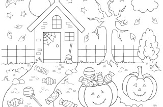Disegni di Halloween da colorare: i soggetti più spaventosi