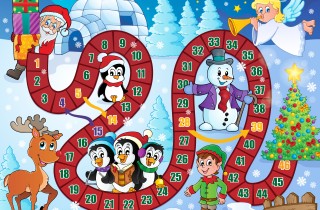 Gioco dell'oca di Natale da stampare: 7 modelli gratis per divertirsi
