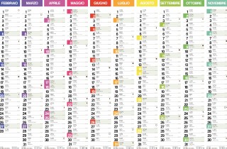 Calendario 2022 da stampare: 11 modelli gratis da scaricare subito