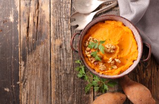 Ricetta del purè di patate dolci