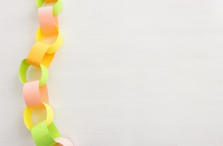 Decorazioni carta fai da te per pareti banche