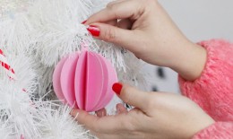 Tutorial: Palline di carta per il vostro albero di Natale! 