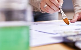 pareo fai da te, decorazioni decoupage pareo, come fare pareo 