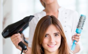 capelli, cambiamento, stile, estate