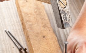 cucina fai da te ecologia mensole spazio ripiani 