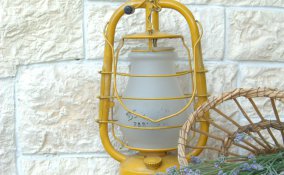 lampada lavanda decorazione