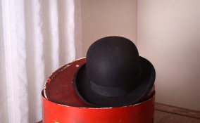 cappelliera fai da te, cappelliera decoupage