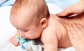 massaggio per bambino