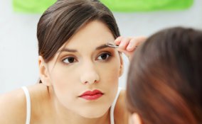sopracciglia fini folte tendenza