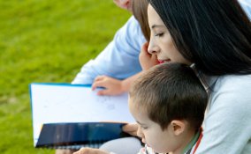 vacanze, studio, tutta, la, famiglia lingue inglese francese tedesco bambini