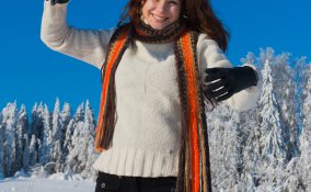 ragazza felice