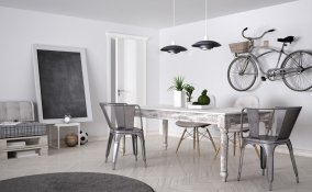 interior design, stile industriale, complementi arredo
