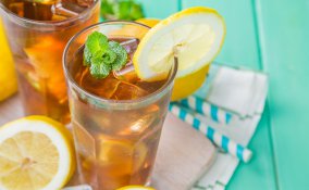 tè freddo, menta, ricetta estiva