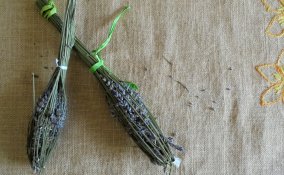 essiccare lavanda, fare mazzi lavanda