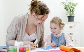 lavoretti decoupage bambini, decoupage legno