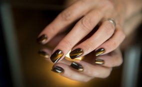 nail art, decorazione unghie, specchio