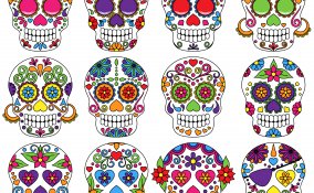 maschere halloween horror, maschere decoupage