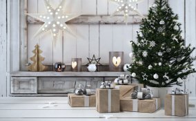 albero di natale 2017 tendenze, albero di natale 2017 colori