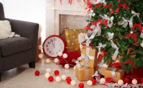 interior design, arredamento rosso, Natale
