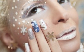 nail art, decorazione unghie, capodanno