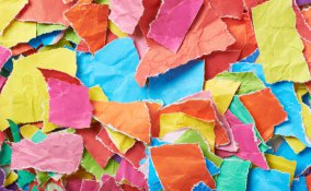 riciclo creativo di carta e decorazioni, spunti riciclo creativo carta