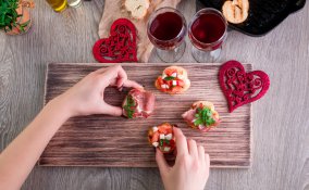 san valentino, menu semplice, ricette