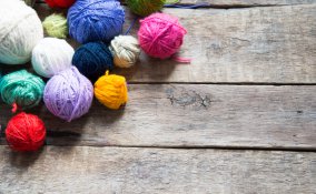 finger knitting, lavori a maglia