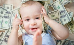 bambino, soldi