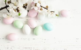 albero di pasqua shabby, decorazioni albero di pasqua