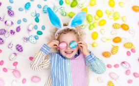 pasqua, bambina