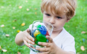 colorare con cubetti ghiaccio