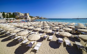 spiaggia, ombrelloni