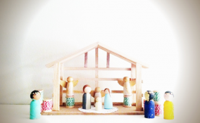 presepi fai da te ecologici