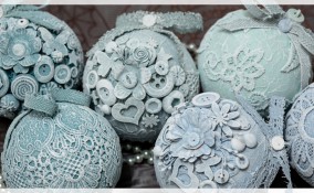 palline polistirolo decoupage, palline di natale decoupage, decoupage polistirolo