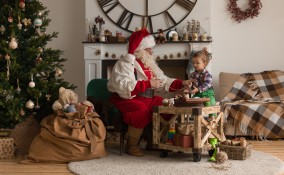 casa babbo natale fai da te, idee natale