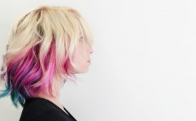 Color cloud hair