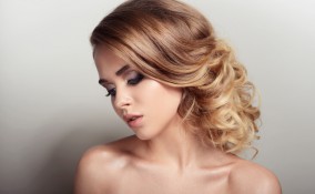 butter blonde color hair