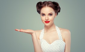 acconciature, pin up, anni 50