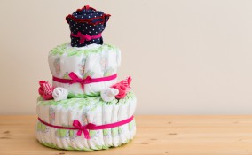 torta pannolini bebè