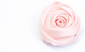 bocciolo rosa stoffa