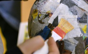 ciotole fai da te, ciotole fatte di carta, ciotole fatte a mano