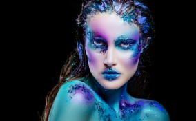 halloween make up sirena