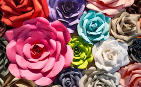 come fare rosa carta, rosa carta fai da te, rosa carta 