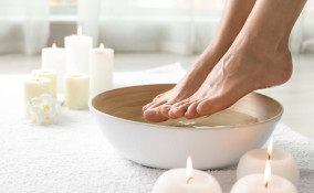 pediluvio casa, pediluvio fai da te, pediluvio fatto casa