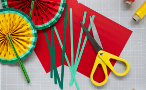 ventaglio fai da te carta, ventaglio fai da te, come fare ventaglio