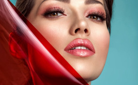 trucco, festa, spiaggia