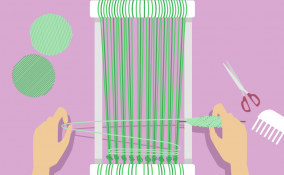 telaio tessitura fai da te