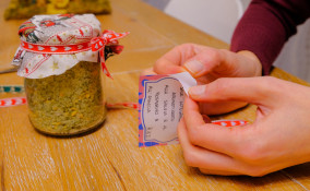 etichette barattoli fai da te, come fare etichette barattoli