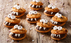 come decorare biscotti halloween, biscotti halloween